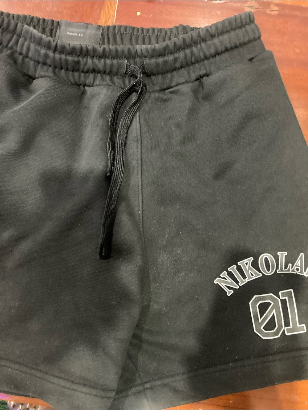 Nikola 01 Black Men’s Drawstring Shorts